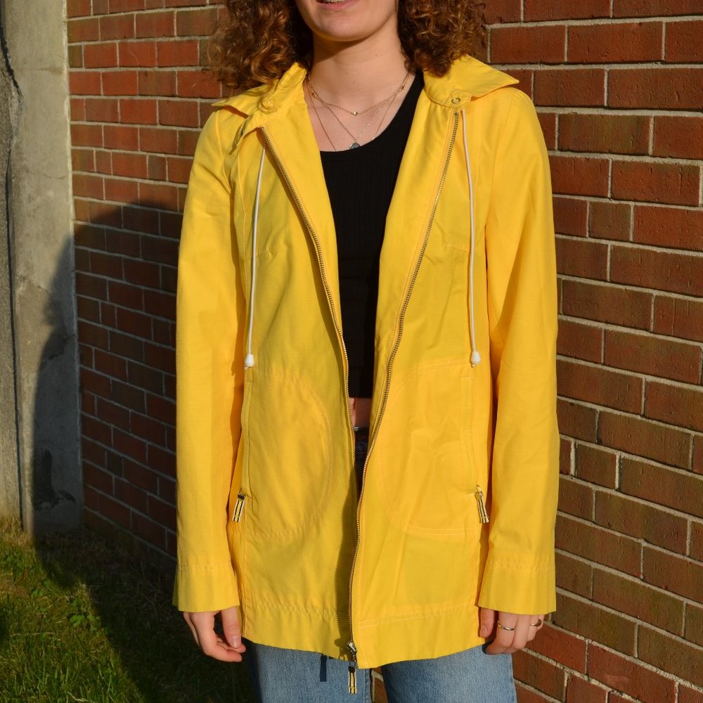 LOFT Yellow Raincoat